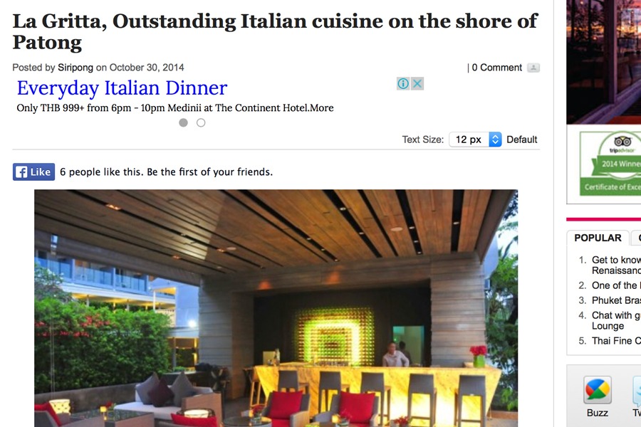 La Gritta - Italian Restaurant